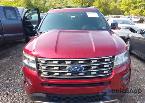 2017 Ford Explorer Xlt z USA, uszkodzony, nr VIN 1FM5K8D81HGD97277